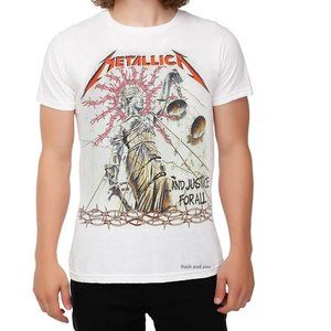 Metallica ...And Justice For All metal rock Official T-Shirt 3XL NWT